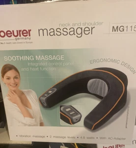 BEURER Massager Shoulders and Neck MG 115 Integrated Control Panel Heat - Picture 1 of 3