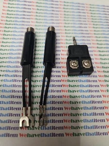 2x Gold PL UHF VHF FM 75 to 300 Ohm + 3.5mm / Balun Plug (QZTY) - Picture 1 of 1