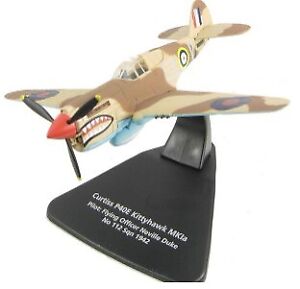 Oxford Diecast AC009 1:72 Front Line Fighters Curtiss P40E Kittyhawk Mkla