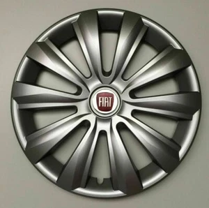Set 4 Enjoliveurs Roues Boulons Fiat PUNTO BRAVO MULTIPLA DOBLO 16" - Foto 1 di 1