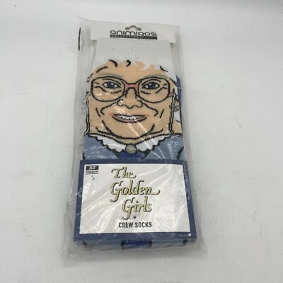 Bioworld The Golden Girls Sophia Graphic Adult Crew Socks Unisex Licensed NEW - Image 1 of 3