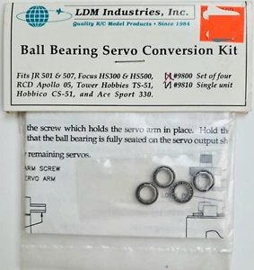 Sonic-Tronics Inc LDM Industries Inc Ball Bearing Servo Conversion Kit #9800 - Picture 1 of 1