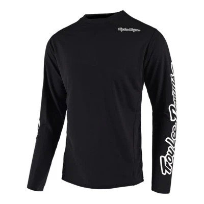 Troy Lee Designs TLD Adult Sprint Solid Mountain Bike Jersey Black Cycling Cycle - Image 1 of 2