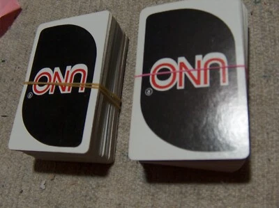 UNO Vintage  Original Card Game  - 2 SETS -  - Image 1 of 4
