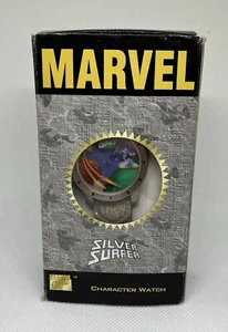Vintage Artwatch Marvel Silver Surfer 1996 3D Action Crystal Wristwatch NIB - Picture 1 of 10