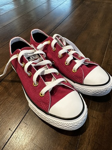 Sneaker basse giovani unisex Converse Chuck Taylor bordeaux taglia 2