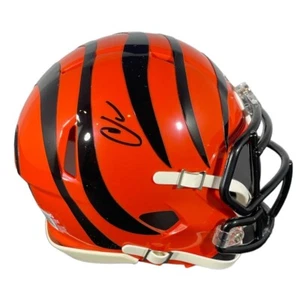 Chad Johnson Signed Bengals Speed Mini Helmet Beckett Witness BAS COA - Picture 1 of 3