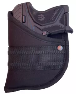 Woven Pocket Holster For Ruger LCP 380, LCP II, 22, LCP MAX All W/WO Laser (W2) - Picture 1 of 8