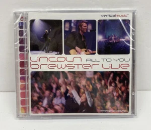 All to You... Live by Lincoln Brewster CD, Aug-2005, 2 Discs,Integrity NEW - Foto 1 di 2