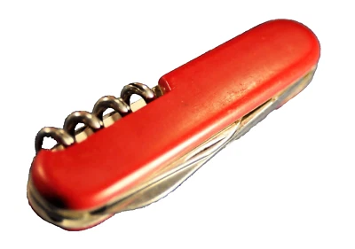 "VICTORINOX" 3.3600 SPARTAN   RED  c.1989's  MULTI-TOOL FOLDING KNIFE - Image 1 of 4