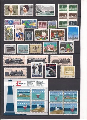 Canada 1985 Year set MNH 2 scans - Image 1 of 2