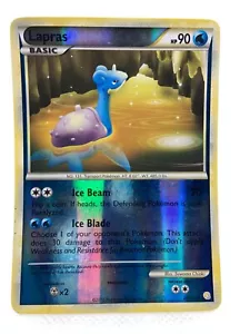 LAPRAS 24/123 REVERSE HOLO HEARTGOLD AND SOULSILVER POKEMON TCG - Picture 1 of 17