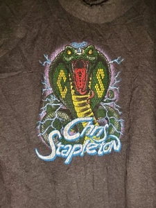 Chris Stapleton Cobra Snake Sweater Mens XL Gray - Picture 1 of 6