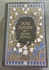 JANE AUSTEN Seven Novels Gold Gilt Leatherette HC (2007) A Barnes & Noble Book