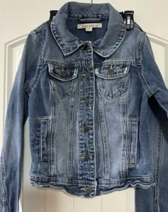 Chaqueta Jean Forever Twenty Four Mujer Pequeña Usada Looks Nueva Excelente - Imagen 1 de 9