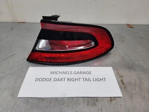 2013-2016 Dodge Dart Rh luz trasera lateral de pasajeros 68081394ae #9003e15 - Imagen 1 de 6