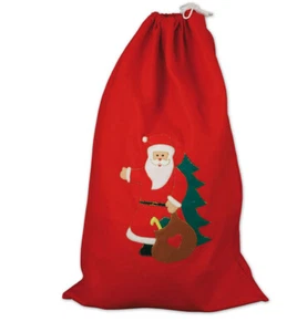 Roter Nikolaus Filzsack Geschenkesack Weihnachtssack - Bild 1 von 1