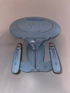Vintage 1987 Star Trek USS Enterprise NCC-1701-D Diecast Metal Ship - Picture 1 of 4