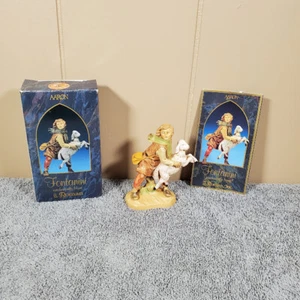 Roman Fontanini 1993 Aaron mit Schafablage Italien 5" Krippe Dorf Figur 72563 - Bild 1 von 9