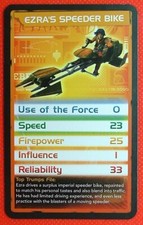 1 x card Top Trumps Star Wars Rebels Ezra’s Speeder Bike