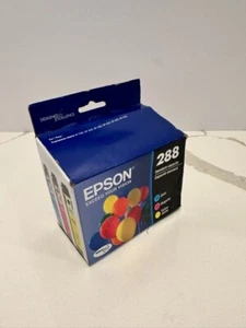 Epson 288 C/M/Y 3pk Ink Cartridges - Cyan, Magenta, Yellow (T288520-CP) - Picture 1 of 3