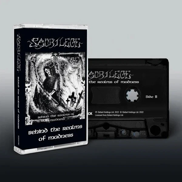 Sacrilege ‎– Behind The Realms Of Madness - Cassette Tape SEALED NEW PUNK METAL - Image 1 of 1