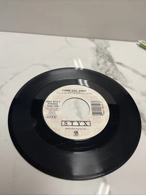 45 Styx Come Sail  Away/Fooling Yourself A&M Records Memories - Image 1 of 2