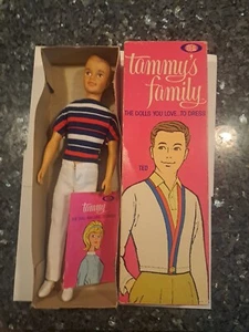 Ideal Tammy’s Family Doll- Ted- In Original Box-Mint Condition W/book - Picture 1 of 21