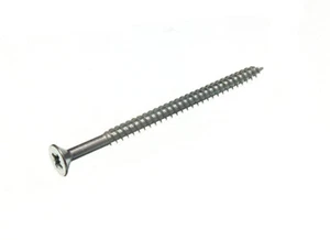 8 x Doppio Filo Legno Vite Fissaggi BZP Acciaio Zincato 25.4X7.6cm Onestopdi - Foto 1 di 1