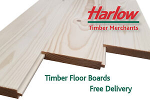 Floor Boards New Timber Flooring 22x125mm 25x125mm Tongue Groove T&G Wood Planks