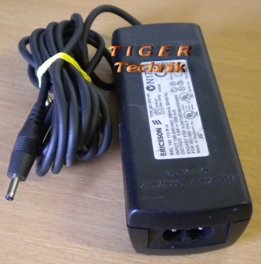 ERICSSON 402 0037-BV | BML 162 113 R1A AC DC Adapter 7.6V 600mA Netzteil* nt531 - Bild 1 von 1