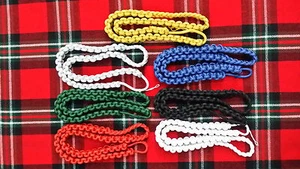 TC British Army Officer Shoulder Lanyard Various Colors/Shoulder lanyard WWI,II - Picture 1 of 7