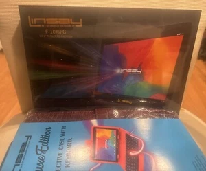 LINSAY F-10XIPG 10.1" tablet 1024 x 600 Resolution 4GB+128GB Android Bundle SALE - Picture 1 of 3