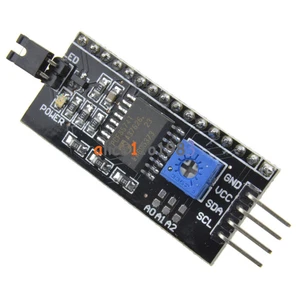 IIC/I2C Serial Interface Board Module Arduino 1602 2004 LCD Display - Picture 1 of 10