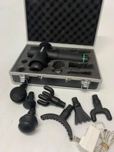 VBX Wellness Massagepistole Therapie mit 7 Teilen und Koffer KOSTENLOSER VERSAND - Bild 1 von 9