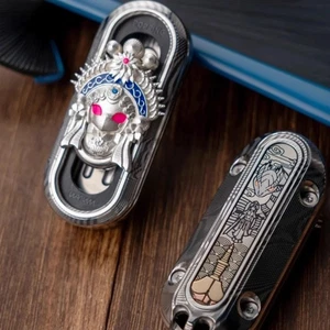 WANWU Popping White Snake Mechanical Metal Tuning Fork Push Gift - Picture 1 of 16