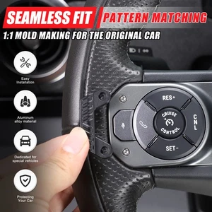 Steering Wheel Button Anti-mistouch Heightened Guard Trim For Ineos Grenadier - Picture 1 of 12