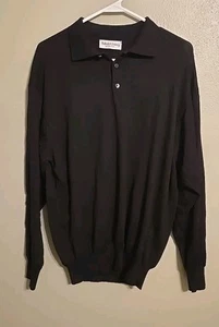 Bullock  Jones 3 Button Front Sweater Men’s Sz52 XXL Wool/Cashmere/Silk Italy - Picture 1 of 6