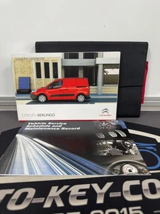CITROEN BERLINGO OWNERS PACK / HANDBOOK / MANUAL + WALLET 2011~2015 (2013) - Picture 1 of 7