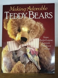 Making Adorable Teddy Bears By Anita Louise Crane 13 Patterns Full Templates PB - Picture 1 of 24
