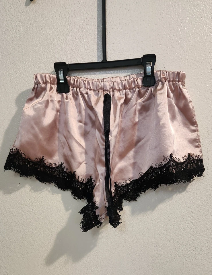 Shein Sleepwear шорты женщин розовый и черный размер средний - Изображение 1 из 4