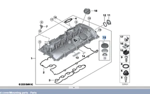 KIT REPARACIÓN VÁLVULA CONTROL PRESIÓN BMW F20 F21 F23 F30 F32 B58 NUEVO 11121025447 - Imagen 1 de 3