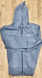 Ralph Lauren Polo Knit Full Zip Hoodie Sweater - Blue - Bild 1 von 4