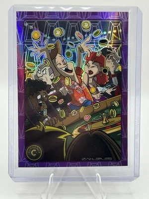 DEGENS  #10  2025 Cardsmiths Currency Series 5 TANZANITE Gemstone 119/299 - Image 1 of 2