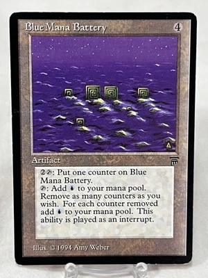 Blue Mana Battery - Legends ~MP~ Magic The Gathering MTG - Image 1 of 4