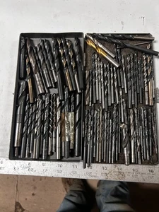 MACHINIST TOOL LATHE MILL Machinist Lot of Drills - Picture 1 of 3