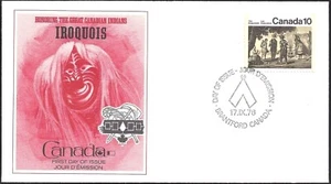 Canada # 579 "IROQUOIAN INDIANS" Brand New 1976 Fleetwood Issue - Picture 1 of 2