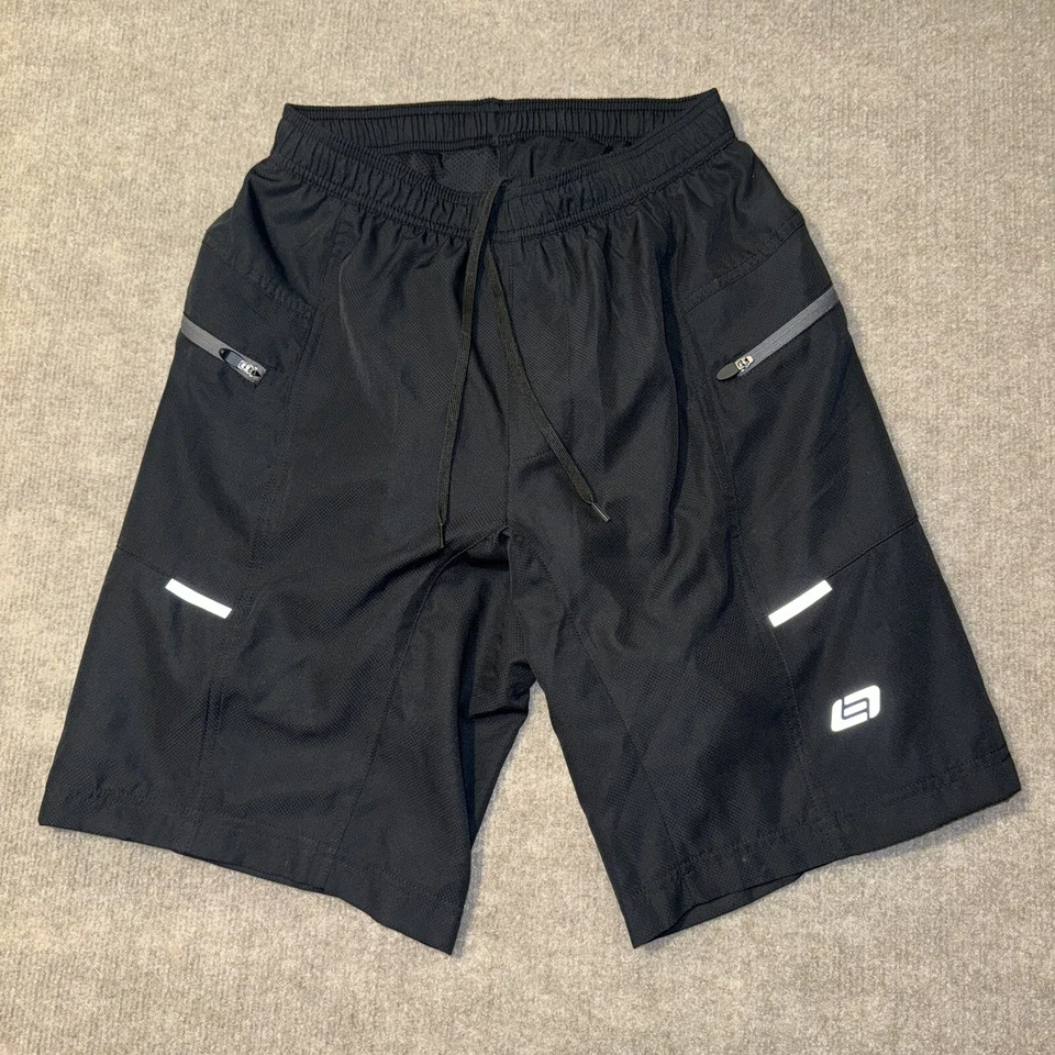 Bellwether Cycling Shorts Black MTB Mens Small Mountain Bike Pockets Gel Padded - Image 1 of 4