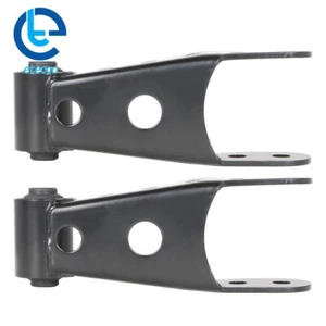 Rear 2" Drop Lowering Shackle Kit 6400 For Chevy Silverado GMC Sierra 1500 - Picture 1 of 10