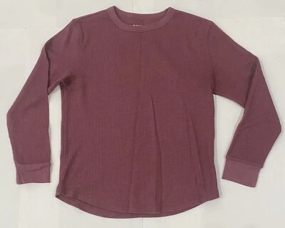Camisa Top Térmica Borgoña Manga Larga Old Navy Niñas Talla Grande (10/12) Foto 1 de 4